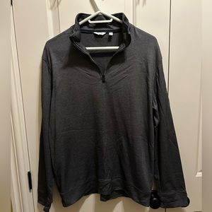 Men’s Calvin Klein Grey Quarter Zip- Size Large